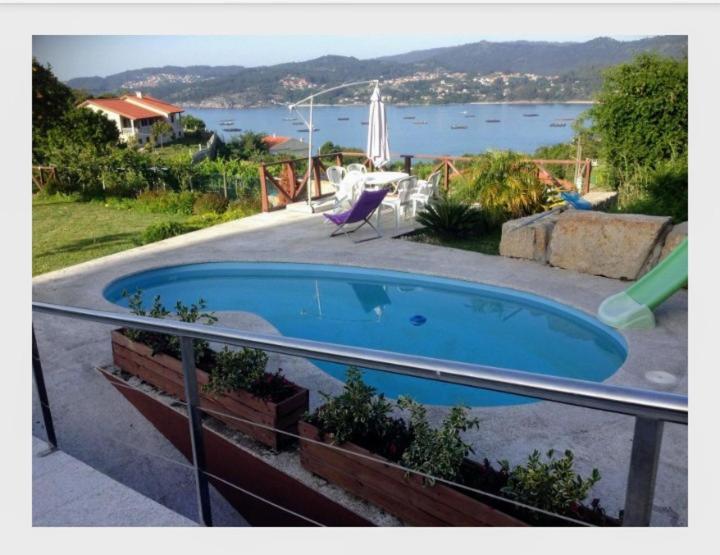 Apartament Playa De Areabrava Cangas do Morrazo Zewnętrze zdjęcie